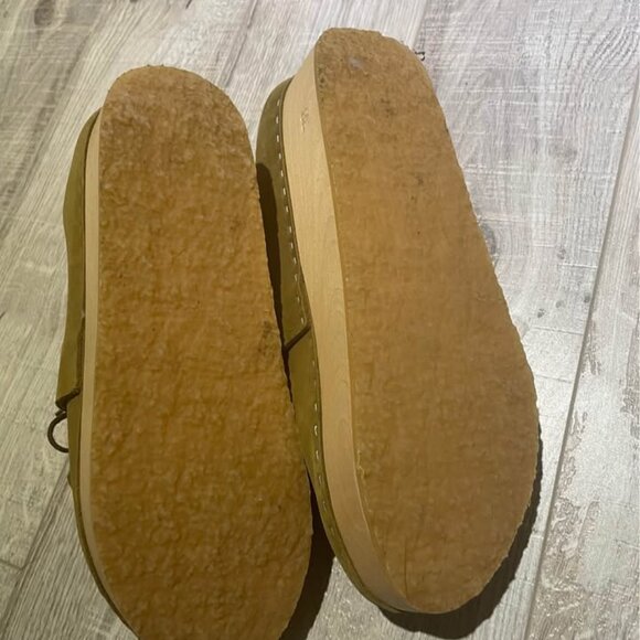 Bryr Clogs Zoe Platform Shoes (Size 8) in Kelp Nubuck - Picture 6 of 8